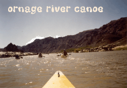 orange river canoe